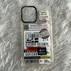Clear iPhone 12 case